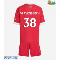 Liverpool Ryan Gravenberch #38 Hjemmedraktsett Barn 2025-26 Kortermet (+ Korte bukser)